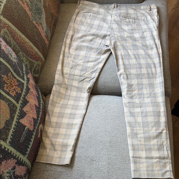 Plaid H&M Slim Fit Pants - Picture 3 of 3